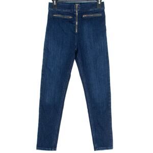 BDG Womens Jeans Skinny Minimalist Retro Streetwear Boho Casual Timeless Blue 25